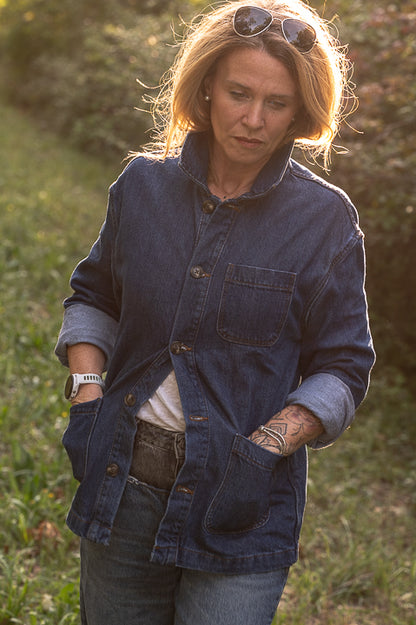 Veste en Denim Worker GP memorie