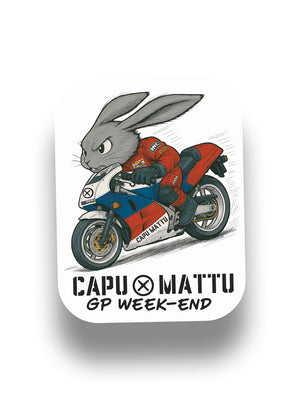 GP week end sticker Capu Mattu