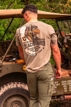 T-shirt Blackbird 101st Airborne – Print & Stitch | Capu Mattu Clothing