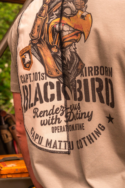 T-shirt Blackbird 101st Airborne – Print & Stitch | Capu Mattu Clothing