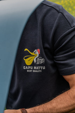 T-shirt Blue Mariners Navy Blue Pelican