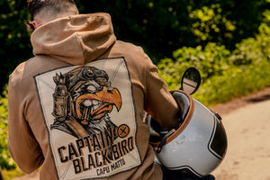 Sweatshirt Captain Black Bird