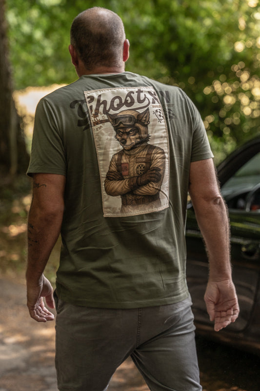 T-Shirt Ghost XV Kaki