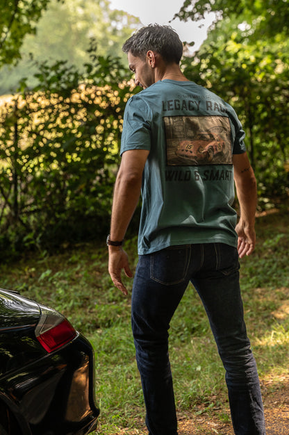 T-Shirt GTO LEGACY RACE Blue