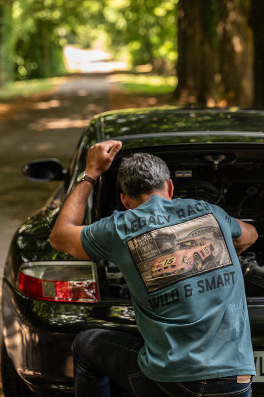 T-Shirt GTO LEGACY RACE Blue