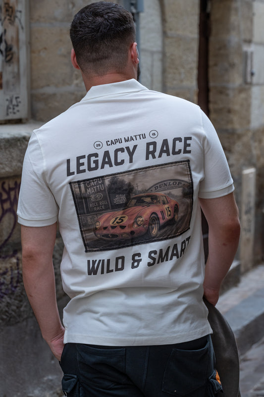 Polo Legacy Race Ivoire Patch