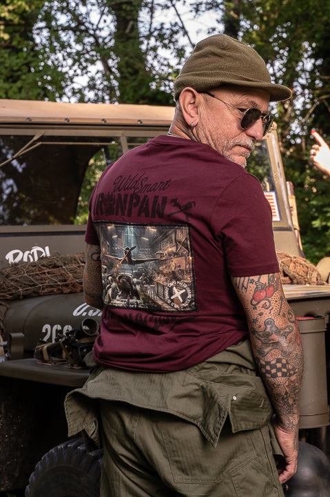 T-shirt Garage Ironpaw Dark Cherrys T180