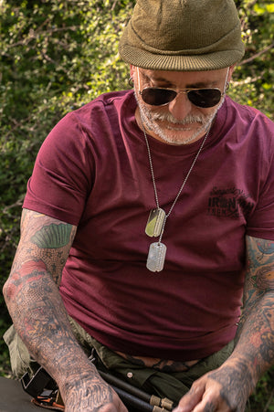 T-shirt Garage Ironpaw Dark Cherries T180