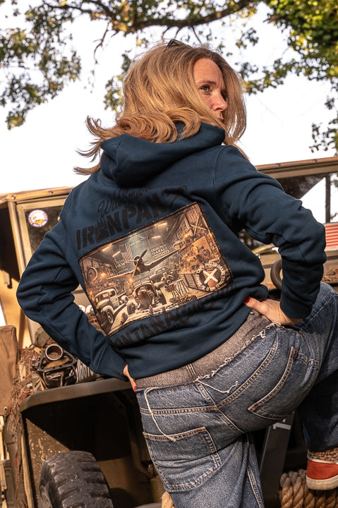Sweat Hoodie Garage Ironpaw Blue