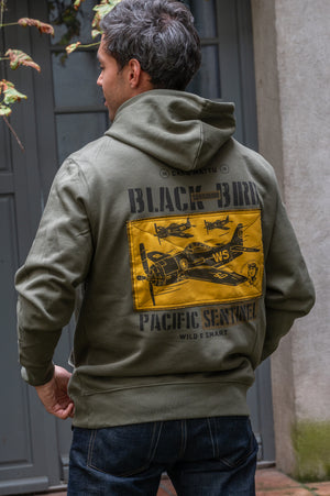 Quilted Patchwork Squadron Sweatshirt