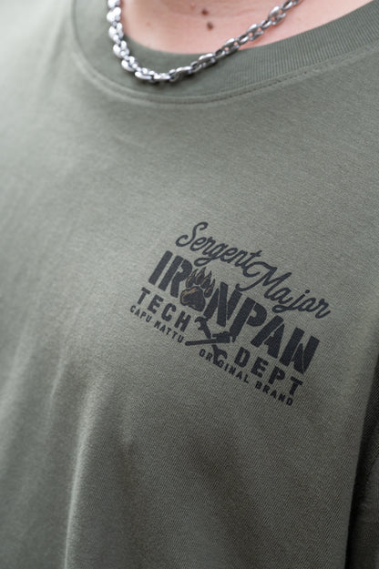 T-shirt IronPaw T240 patch kaki