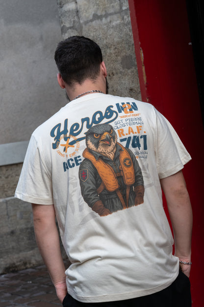 T-shirt Capu Mattu - Hommage Heros Closterman T300gm