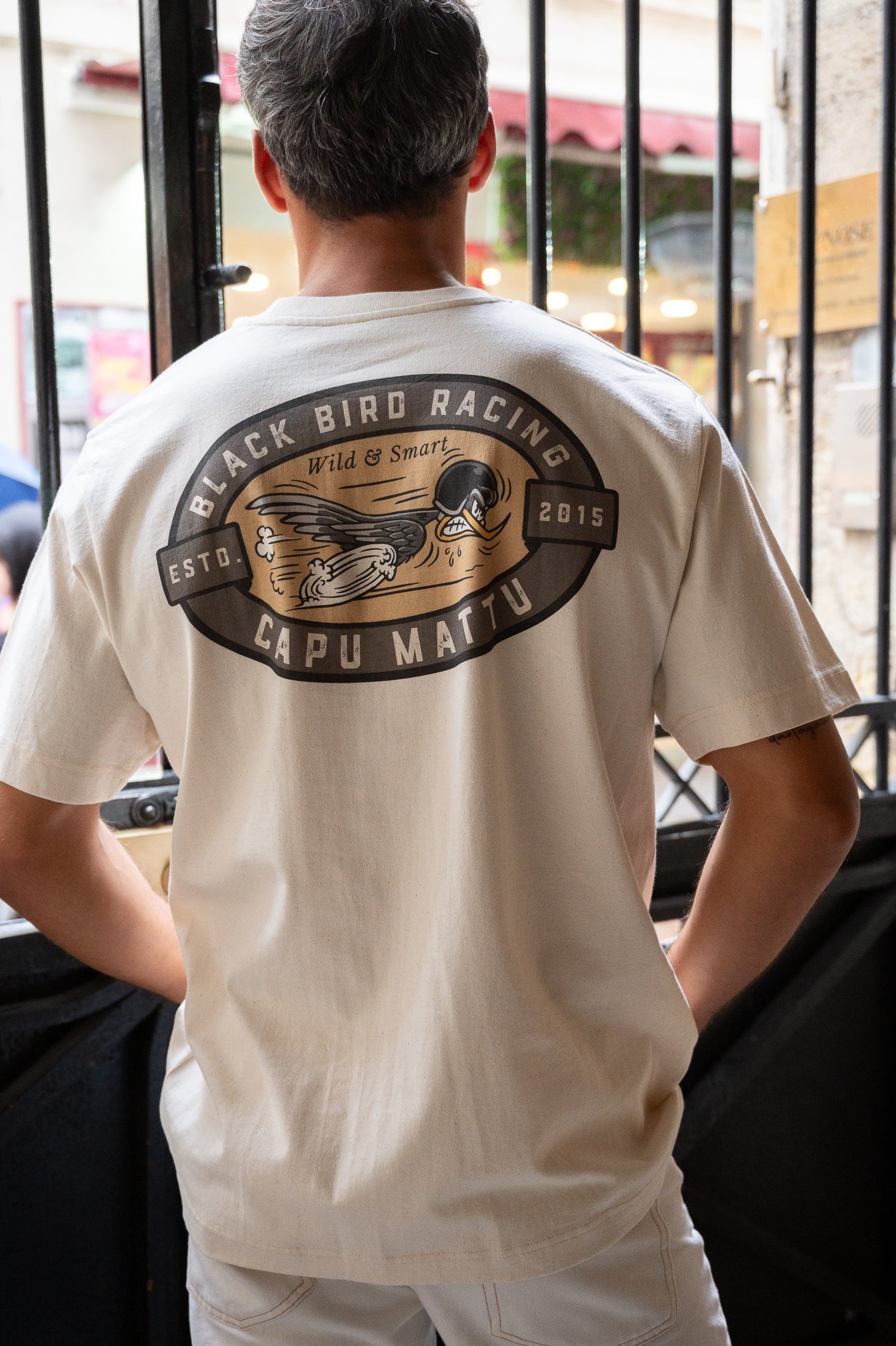 T-shirt Black Bird Racing 240g