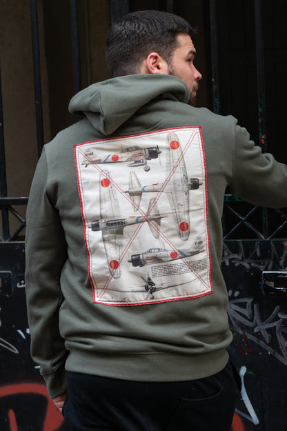 Sweat Zéro Iconic Machine Kaki