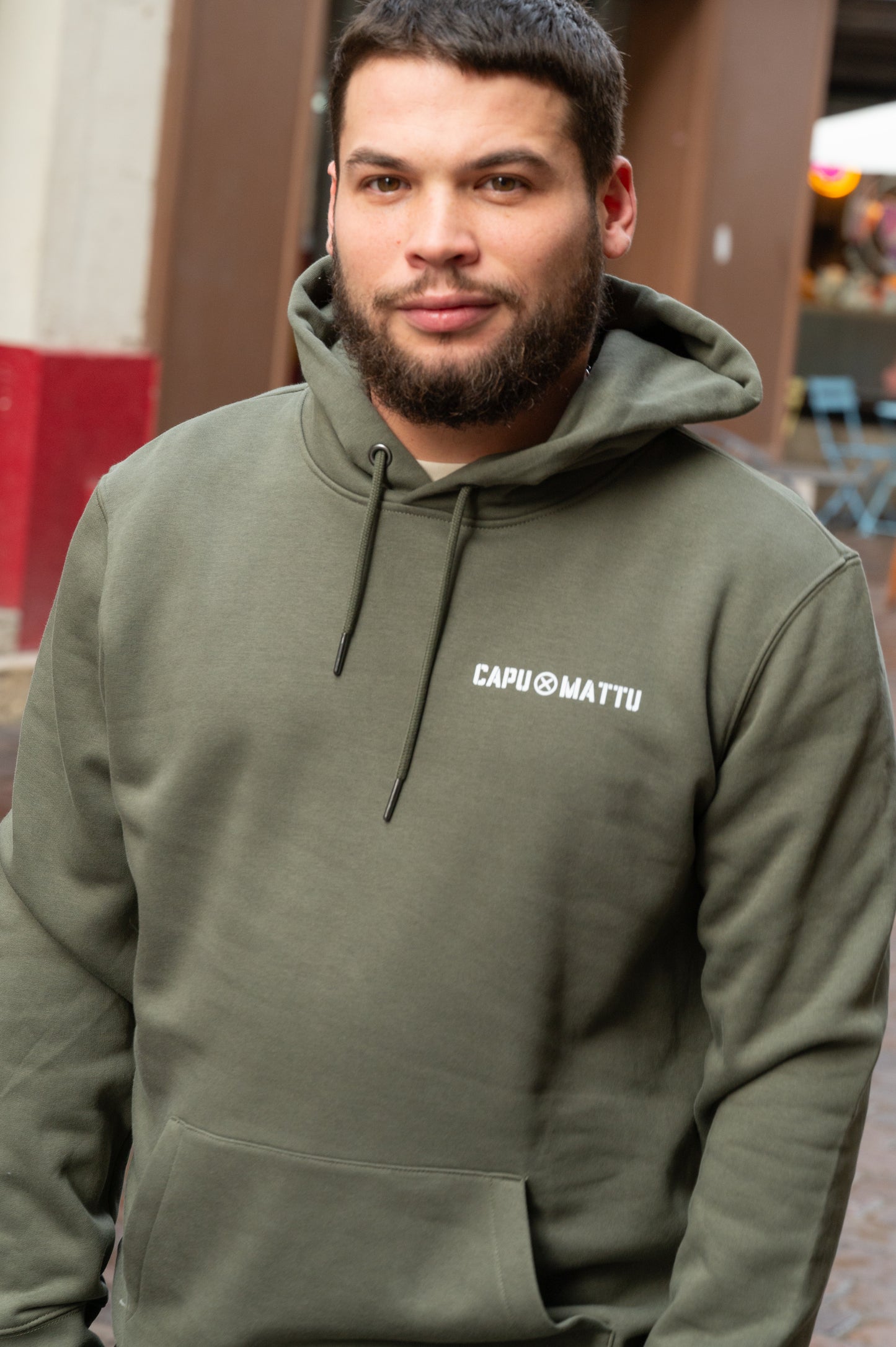 Sweat Zéro Iconic Machine Kaki