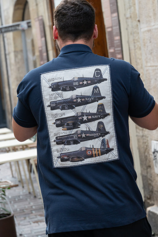 Polo Corsaire Papy Boyington Iconic war machine