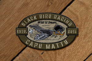 Patch Capu Mattu Black Bird Racing Green