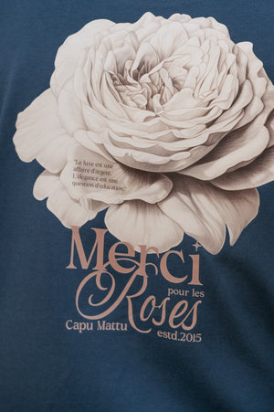 Tee-shirt ROMANTIC Blue Deepteal
