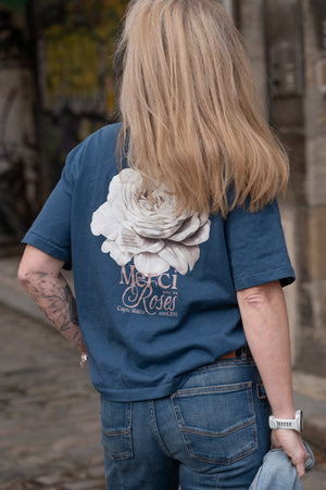 Tee-shirt ROMANTIC Blue Deepteal