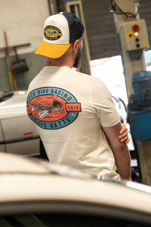 T-Shirt Blackbird Racing — Ivoire