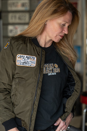 bombers vintage femme