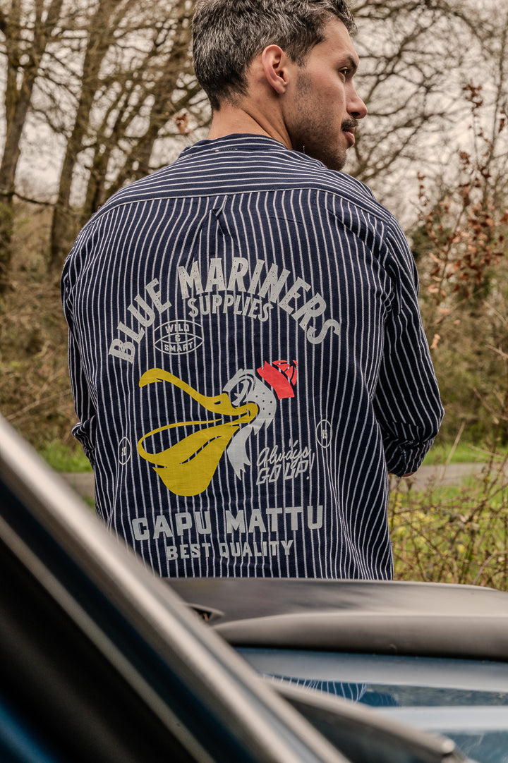 chemise tunique unisexe capu mattu