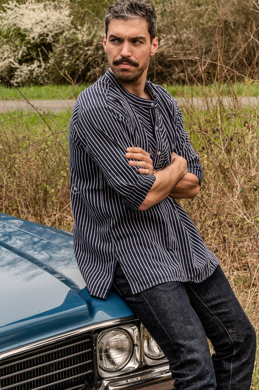 chemise tunique capu mattu