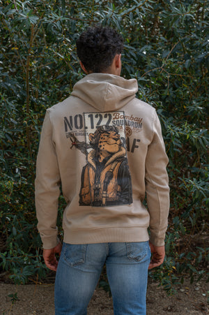 Sweat hoodie Bombay RAF 122 – Desert – Stitch & Print