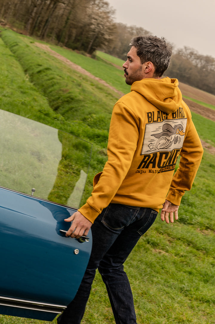 hoody capumattu denim