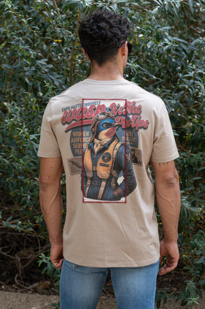 T-shirt WASP – Ivoire – Stitch & Print