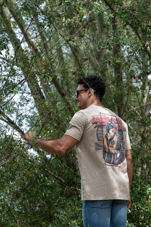 T-shirt WASP – Ivoire – Stitch & Print