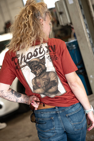 T-Shirt Ghost XV — Brique