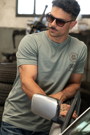 T-Shirt Legacy Race Réédition Limitée — Vert Jade — Capu Mattu