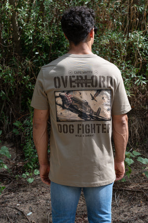 T-shirt Overlord P-51 – Moss Green – Stitch & Print