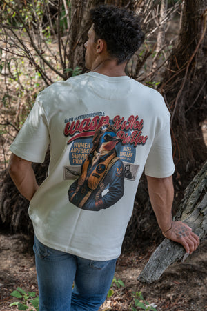 T-shirt T300 WASP Hazel Ying Lee – Ivoire