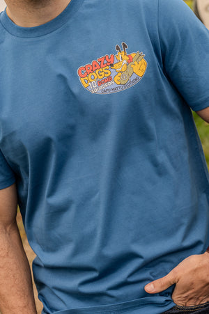 tee-shirt capu mattu bleu