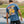 t-shirt bleu capu mattu 180g
