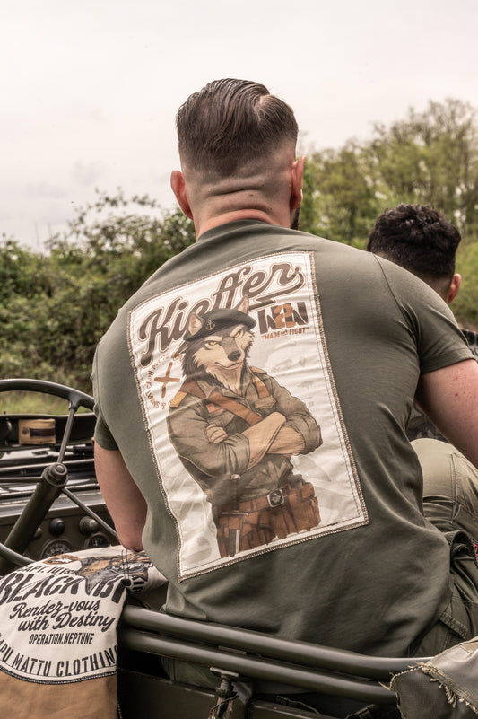 T-shirt Commando Kieffer – Made to Fight – Hommage D-Day | Capu Mattu