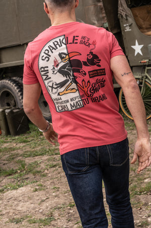 T-shirt Mr Sparkle – He's Back – Nose Art Omaha Beach | Capu Mattu Brand