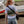 White Black Bird Squadron T-shirt khaki patchwork