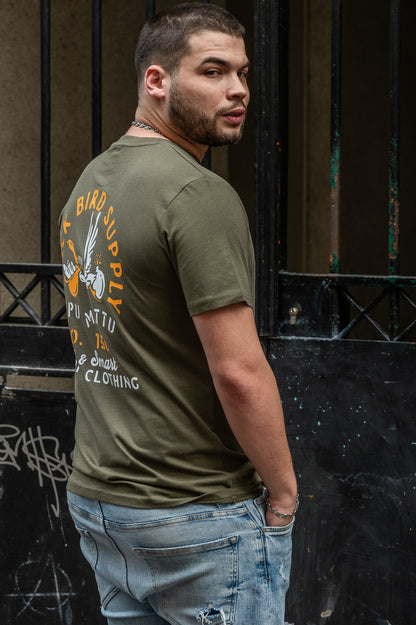 Tee-shirt Black Bird Supply