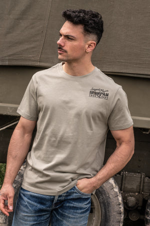 T-Shirt Garage Iron Paw pale olive capu mattu