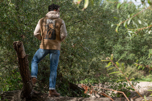 Veste sans manches Bombay RAF 122 – Camel – Stitch & Print