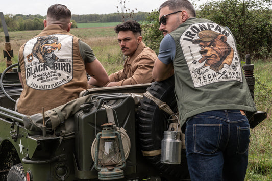Veste Sans Manches Black Bird 101st Airborne – Bodywarmer Capu Mattu Clothing